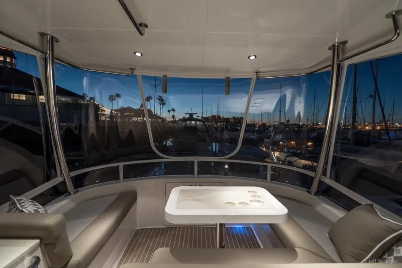 Slide: The Image of Engine room of 2017 Riviera 43 Flybridge with Seakeeper 5 stabilizer system. - 39