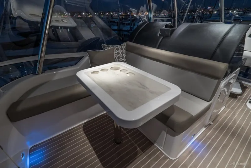 Slide: The Image of Seakeeper 5 gyroscope in 2017 Riviera 43 Flybridge engine room. - 40