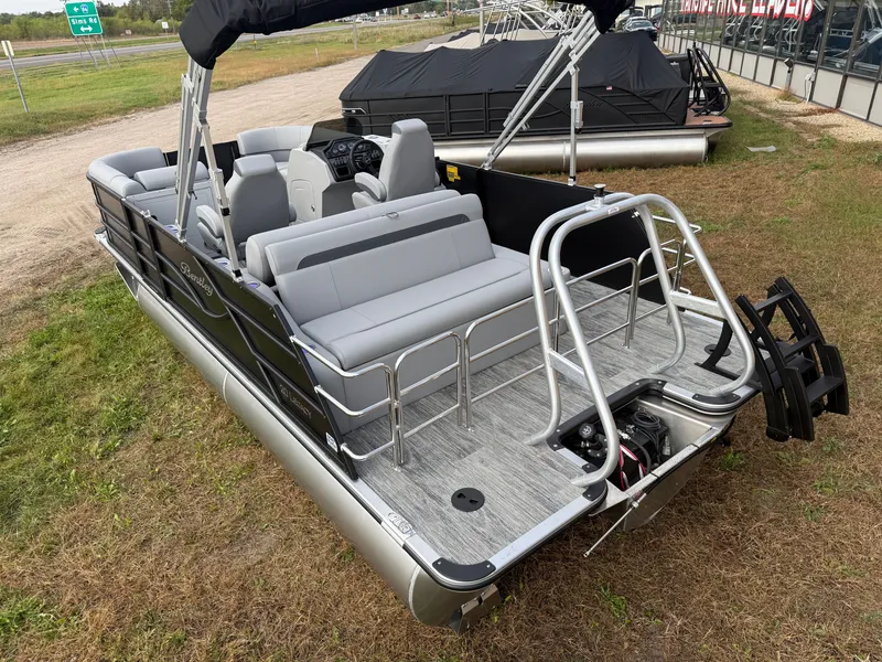 Slide: The Image of Bentley Pontoons Legacy 220 Swingback Pontoon & Honda 4-Stroke EFI 2026 - 5