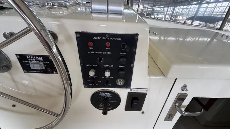 Slide: The Image of Flybridge Helm Station - 29