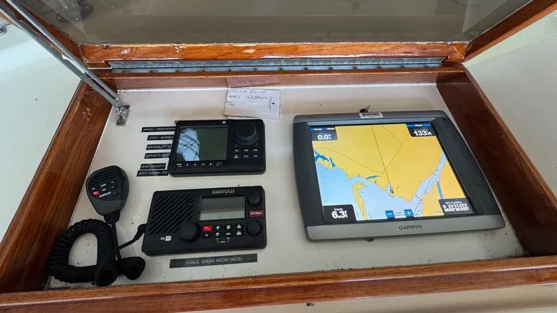 Slide: The Image of Flybridge Helm Station - 31