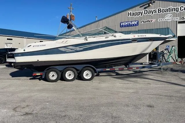 The Image of 2001 Four Winns 285 Sundowner boat on trailer at Happy Days Boating Co. - 0