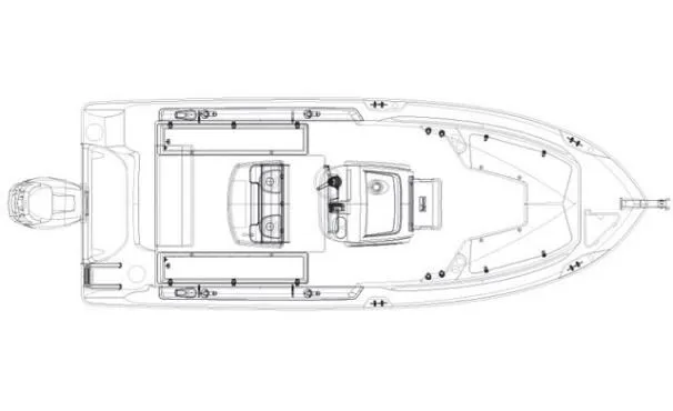 Slide: The Image of Boston Whaler 220 Outrage 2014 - 14
