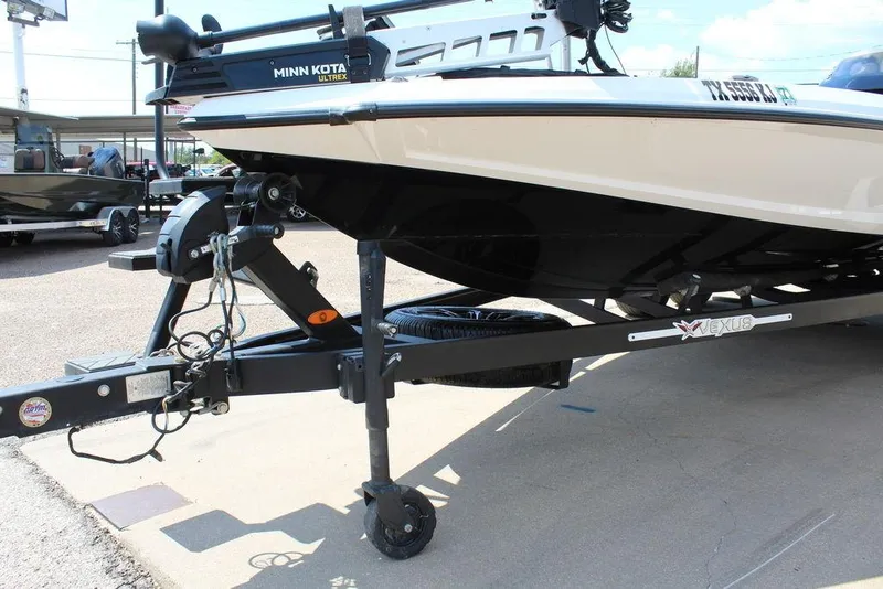 Slide: The Image of 2021 Vexus VX20 boat on trailer with Minn Kota Ultrex motor. - 9