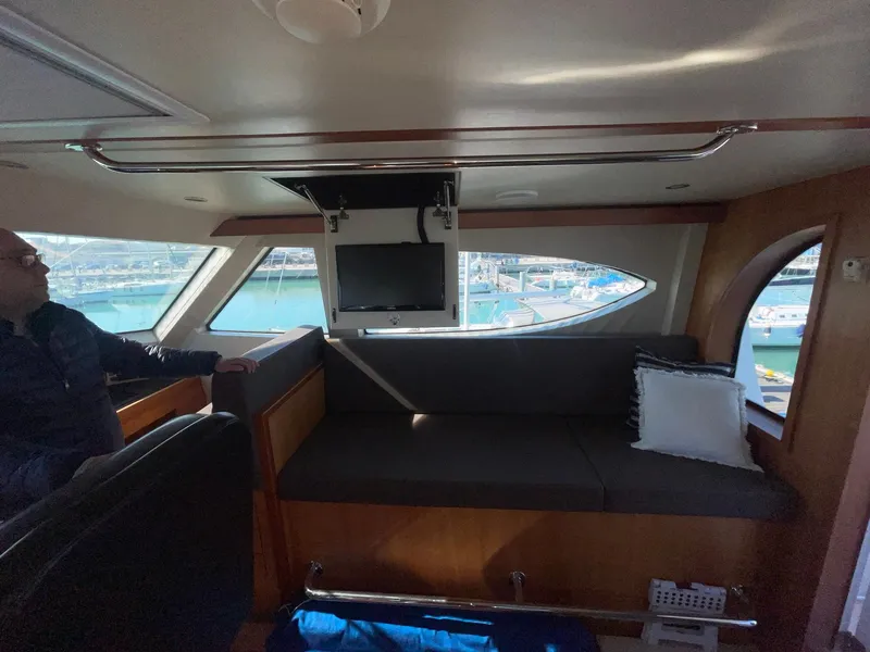 Slide: The Image of Hatteras 63 GT Enclosed Bridge 2013 - 95
