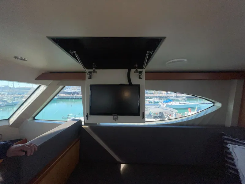 Slide: The Image of Hatteras 63 GT Enclosed Bridge 2013 - 96