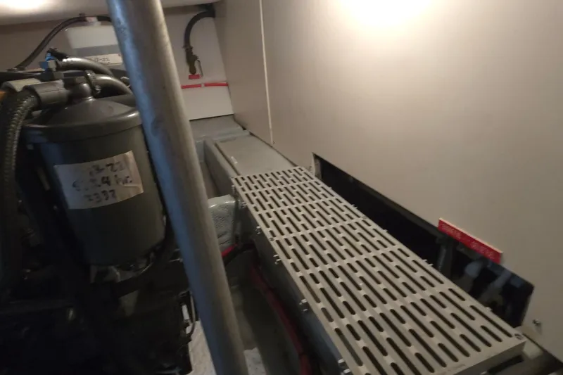 Slide: The Image of access to port side of engine room - 60