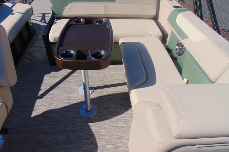 Slide: The Image of Luxurious seating area on 2026 Godfrey SWEETWATER 2286 SFL pontoon boat. - 11