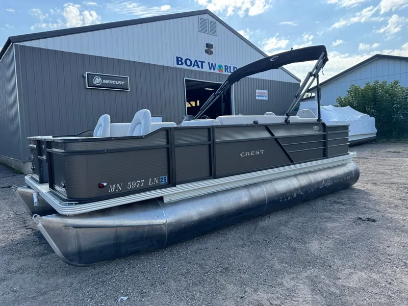 Slide: The Image of Crest 200 Pontoon with 115HP Yamaha Fourstroke EFI 2017 - 61