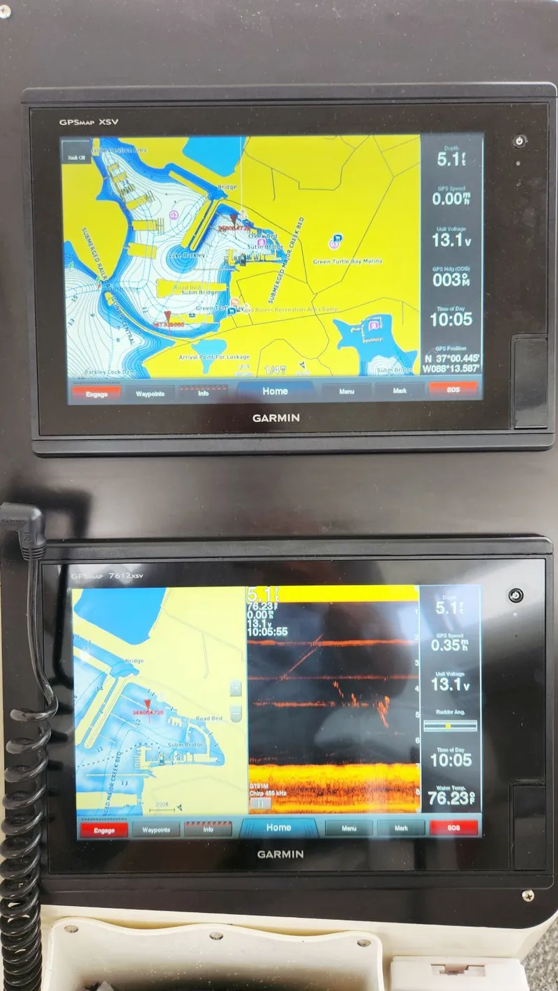 Slide: The Image of Carver 440 Aft Cabin Motor Yacht 1995 - 13