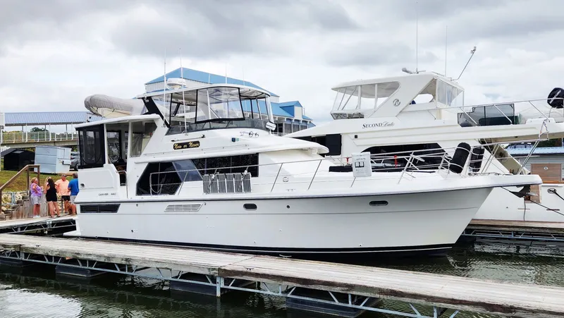 Slide: The Image of Carver 440 Aft Cabin Motor Yacht 1995 - 2