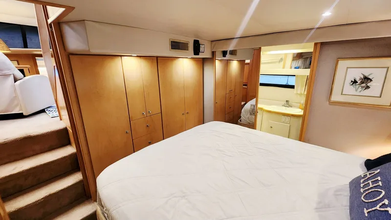 Slide: The Image of Carver 440 Aft Cabin Motor Yacht 1995 - 48