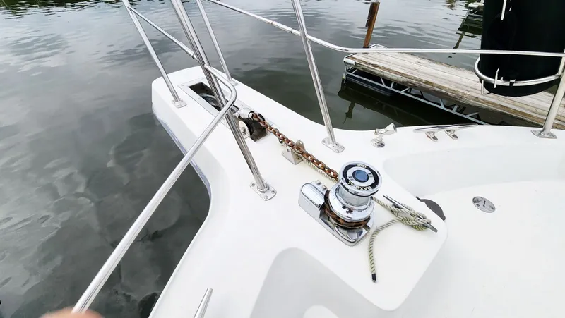 Slide: The Image of Carver 440 Aft Cabin Motor Yacht 1995 - 6