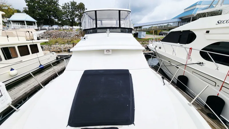 Slide: The Image of Carver 440 Aft Cabin Motor Yacht 1995 - 8