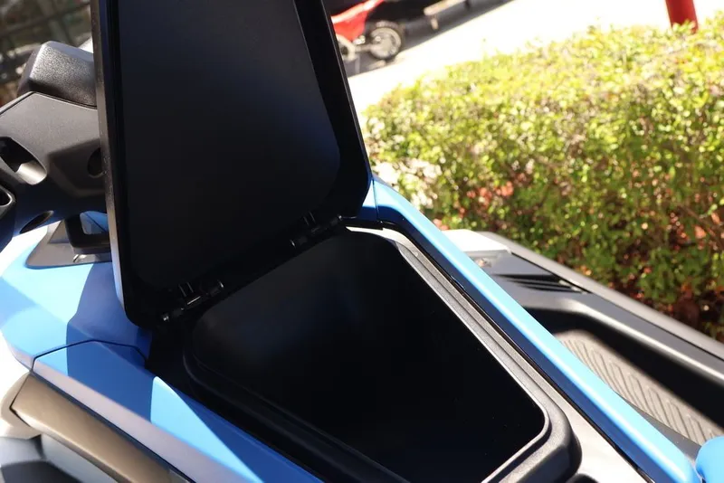 Slide: The Image of Open storage compartment of Yamaha WaveRunners Jetblaster 2026. - 8