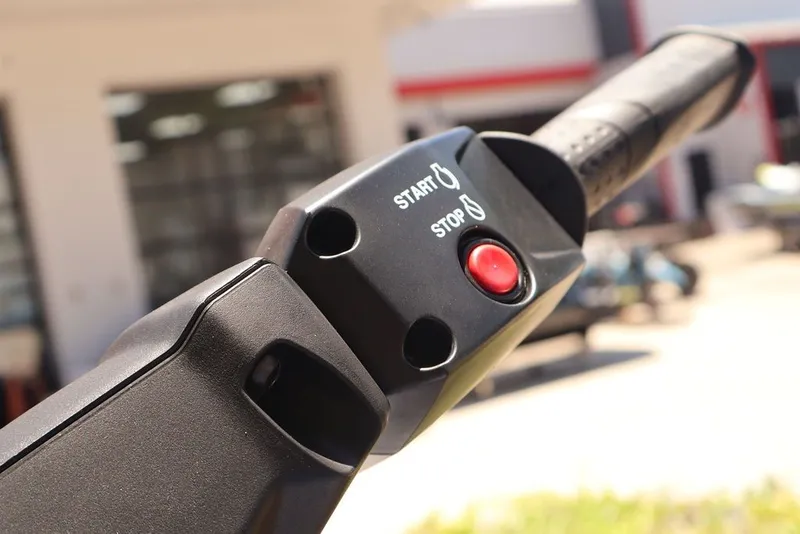 Slide: The Image of Close-up of the start button on a 2026 Yamaha Jetblaster. - 9