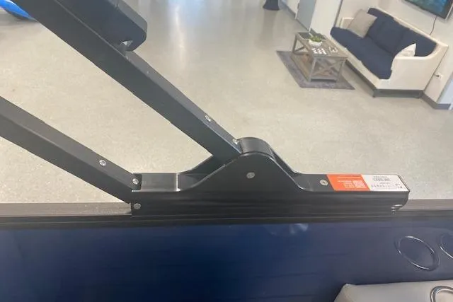 Slide: The Image of 2026 Bentley Pontoons Elite 223 Swingback interior detail with modern design elements. - 20