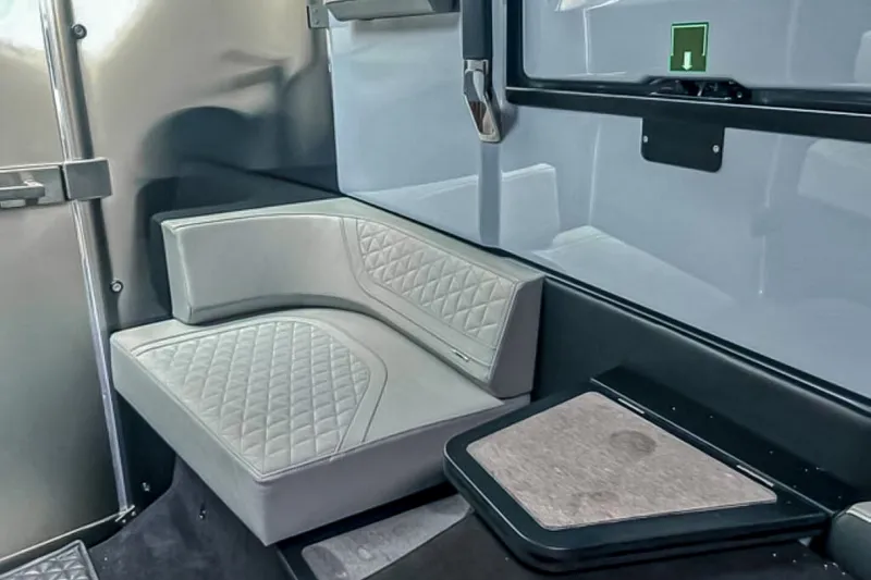 Slide: The Image of Interior with elegant, upholstered seating and modern design. - 45