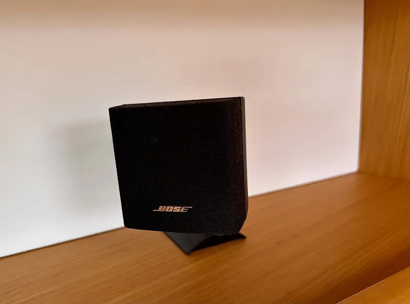 Slide: The Image of Black Bose speaker on a wooden shelf, Jeanneau 50 DS, 2012 model. - 38