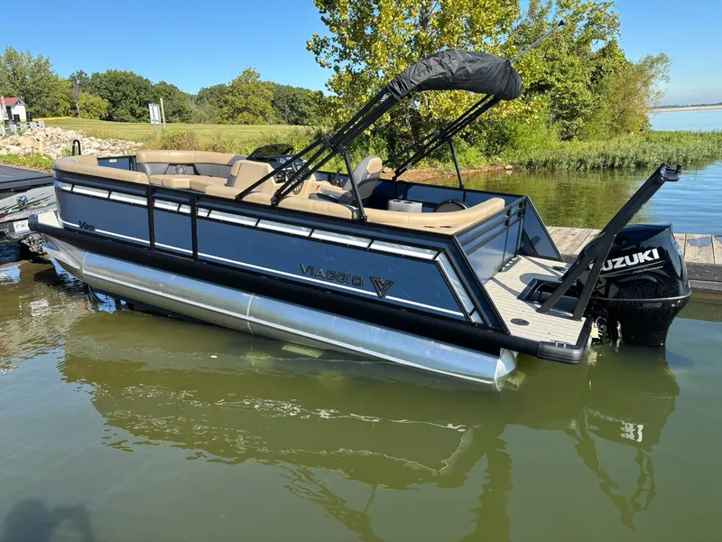 Slide: The Image of Interior of 2026 Viaggio V20C with beige seating. - 14