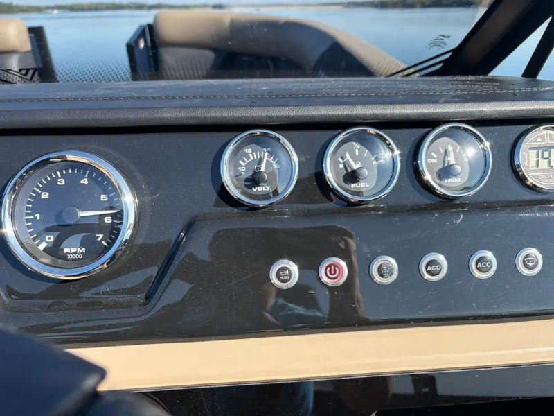 Slide: The Image of Dashboard of a 2026 Viaggio V20C boat. - 3