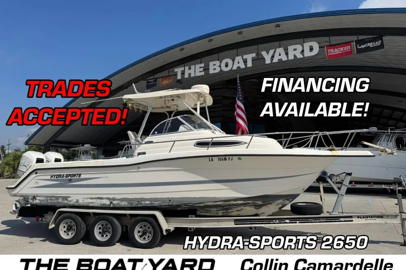 The Image of 1997 Hydra-Sports VECTOR 2650 WA boat on trailer, trades accepted, financing available. - 1