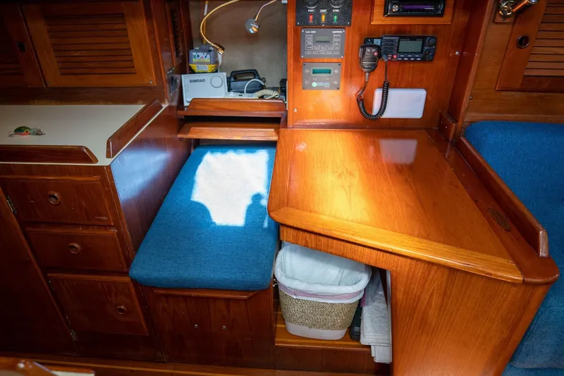 Slide: The Image of Pearson 422 Cutter - Nav Station - 6