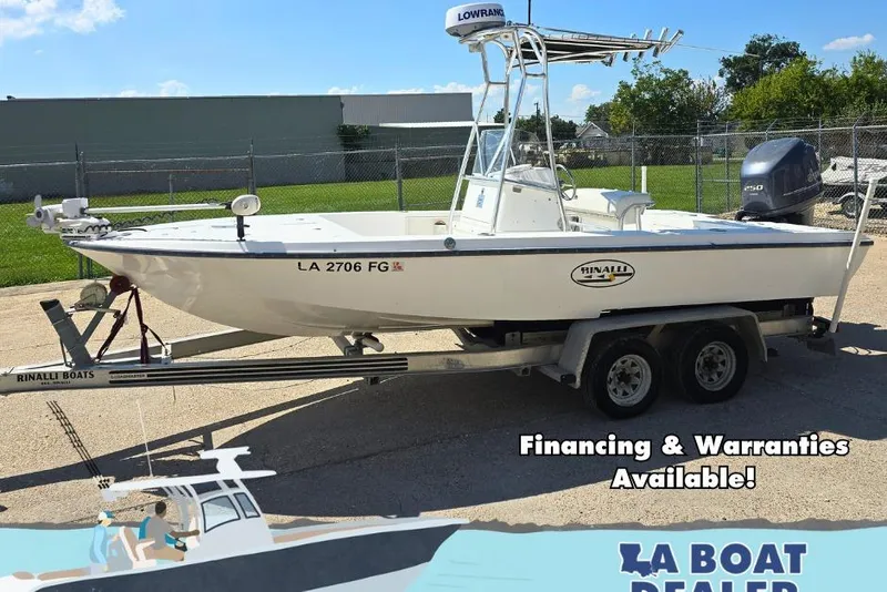 The Image of 2002 Rinalli 2100 boat on trailer, available with financing and warranties. - 0