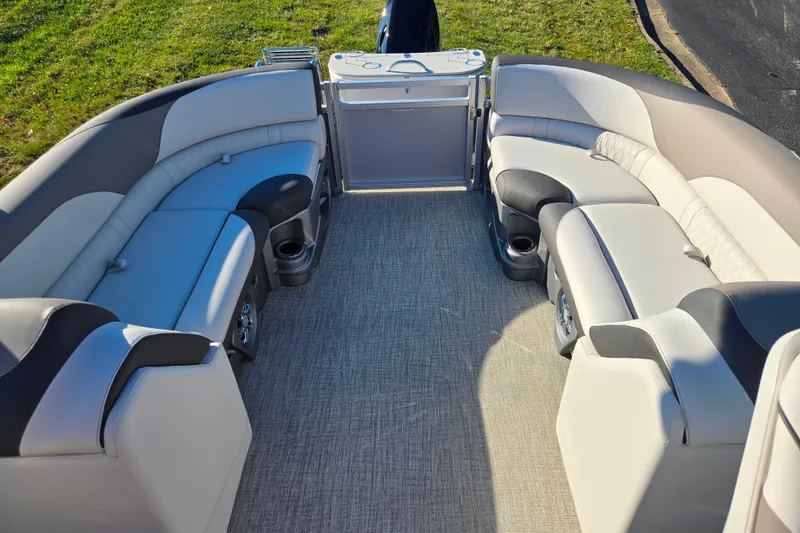 Slide: The Image of 2023 Avalon LSZ Quad Lounger interior with spacious seating and modern design. - 15