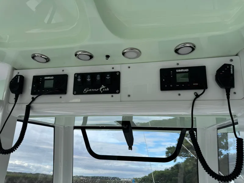 Slide: The Image of Radio Box w/ 2 Simrad VHF's - 31