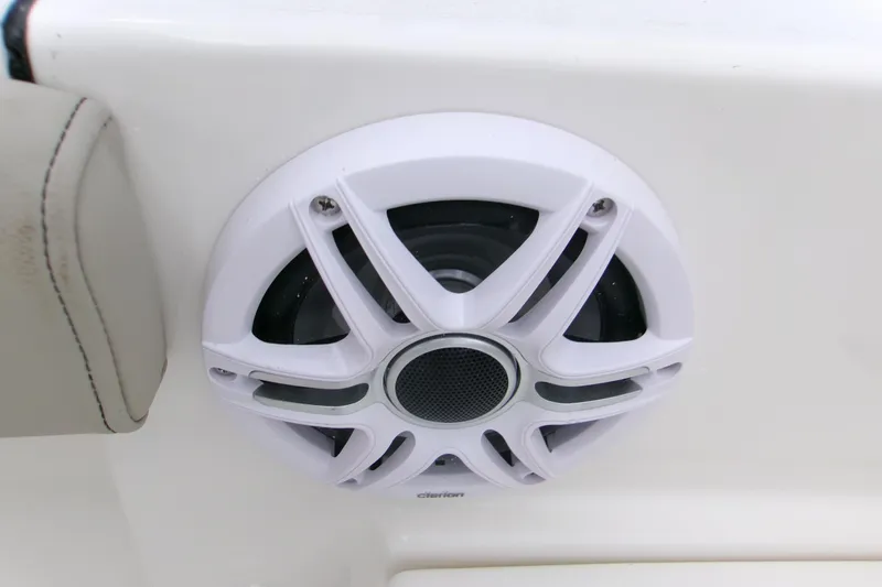 Slide: The Image of White speaker on 2026 Key West 189 FS boat interior. - 20