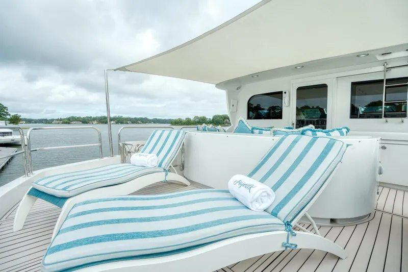 Slide: The Image of Hatteras 80 ENCLOSED BRIDGE 2007 - 59