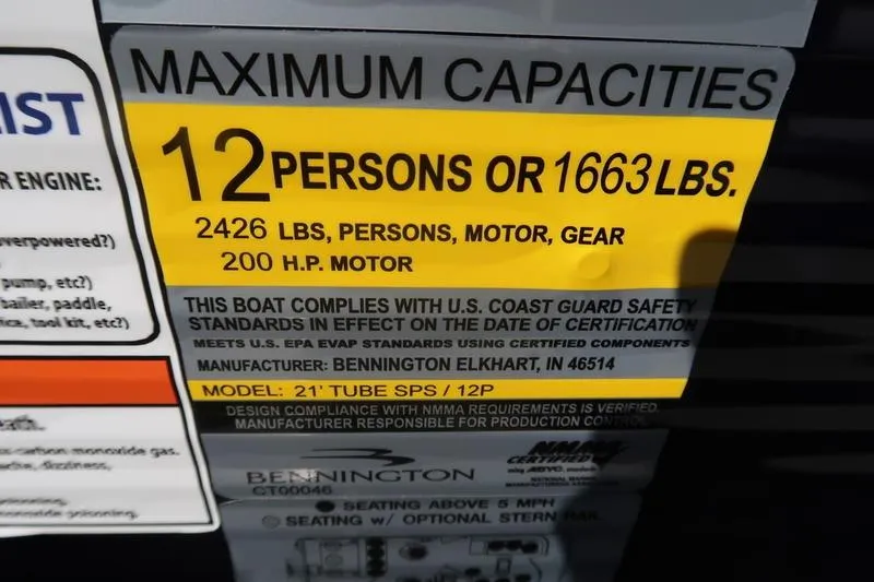 Slide: The Image of 2026 Bennington S Swingback 22 SSB interior with modern seating and sleek design. - 16