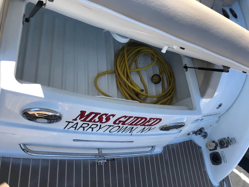 Slide: The Image of 2013 Formula 350 Sun Sport boat with "Miss Guided" name, Tarrytown, NY. - 39