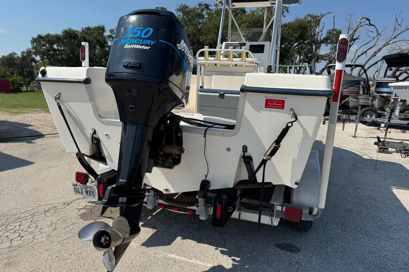 Slide: The Image of 2002 Sea Fox 236 Center Console boat with Mercury 150 Saltwater engine. - 6