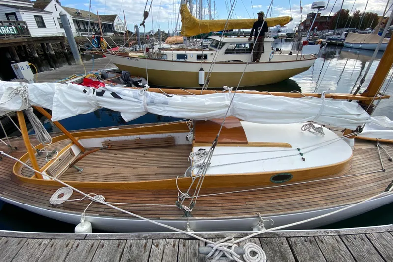Slide: The Image of Stained deck and crisp sails - 12