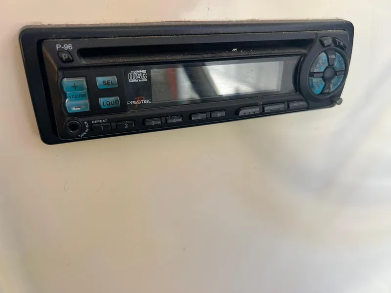 Slide: The Image of Boat stereo system on a 2001 Camano 31 Troll. - 48