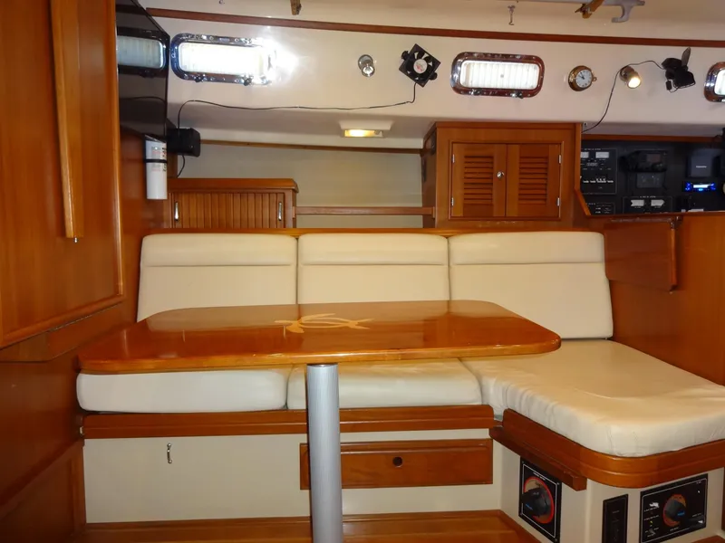 Slide: The Image of Starboard with large table stowed - 52