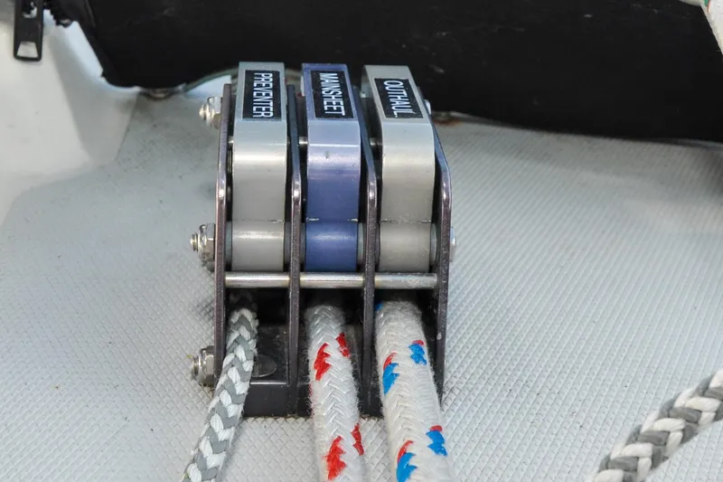 Slide: The Image of Sabre 36 - Poppy - Cockpit - Rope Clutches - 12