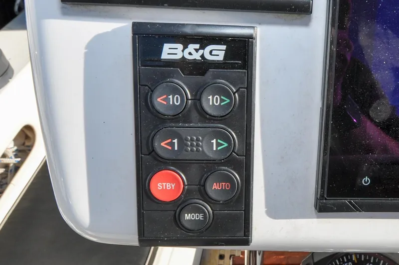 Slide: The Image of Sabre 36 - Poppy - Cockpit - Helm Station - Autopilot Controls - 20