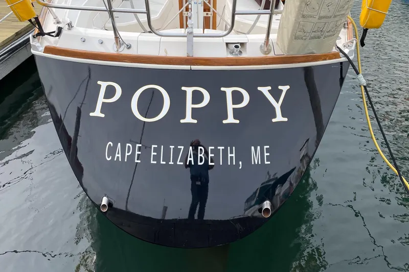 Slide: The Image of Sabre 36 - Poppy - On Dock - 4