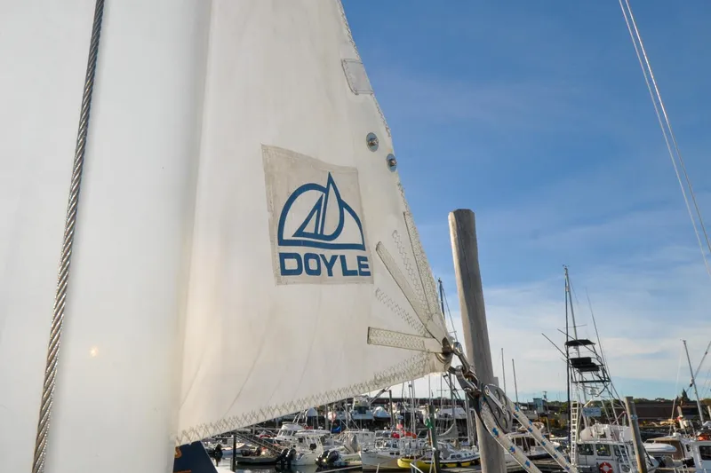 Slide: The Image of Sabre 36 - Poppy - Rig - Furling Mainsail - 46