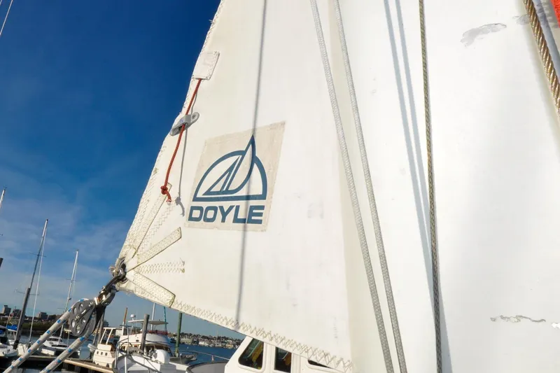 Slide: The Image of Sabre 36 - Poppy - Rig - Furling Mainsail - 47