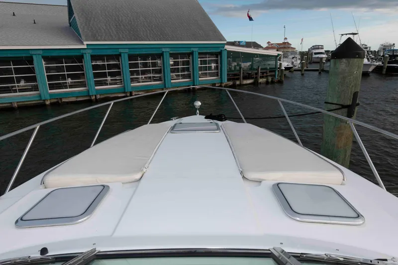 Slide: The Image of 2008 Formula 31 Performance Cruiser docked near waterfront building. - 11