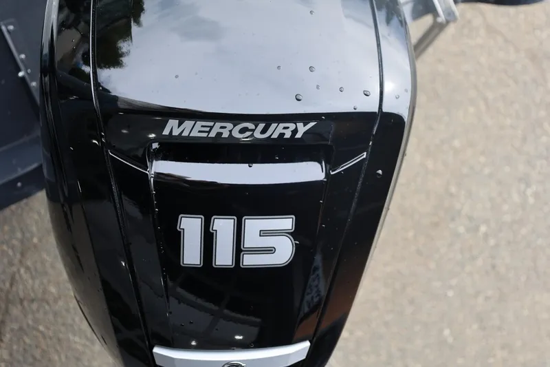 Slide: The Image of Mercury 115 outboard motor on 2026 Lund 1775 Adventure Sport boat. - 45