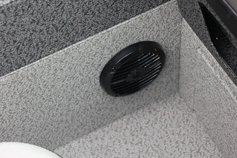 Slide: The Image of 2026 Lund 1875 Impact XS Sport interior speaker detail. - 45