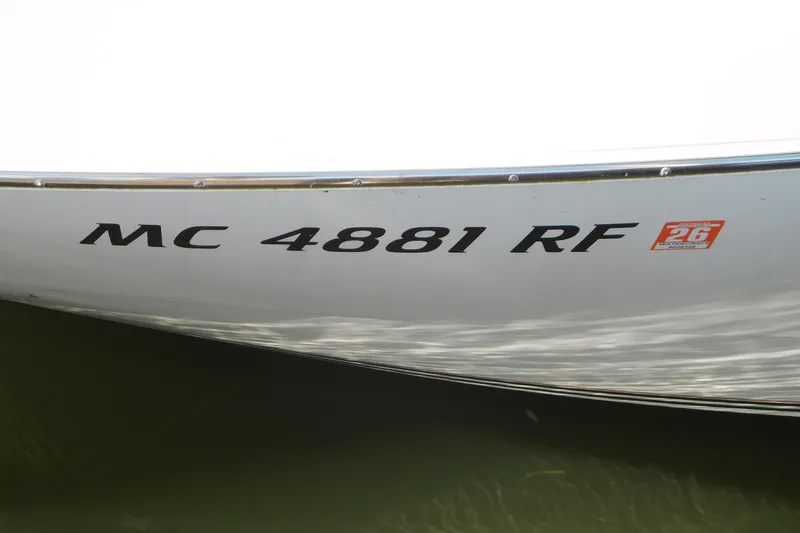 Slide: The Image of 1996 Chris-Craft 340 Crowne boat with registration number MC 4881 RF. - 6
