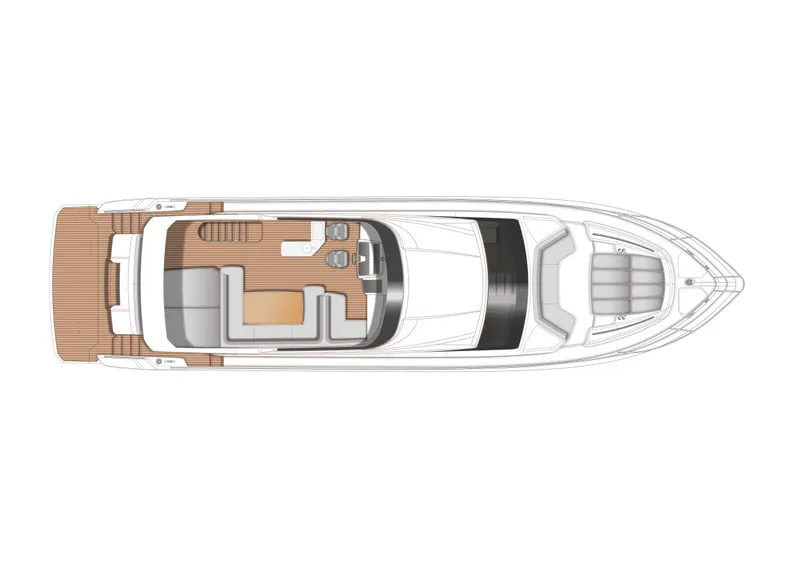 Slide: The Image of Princess Flybridge 68 Motor Yacht 2015 - 26