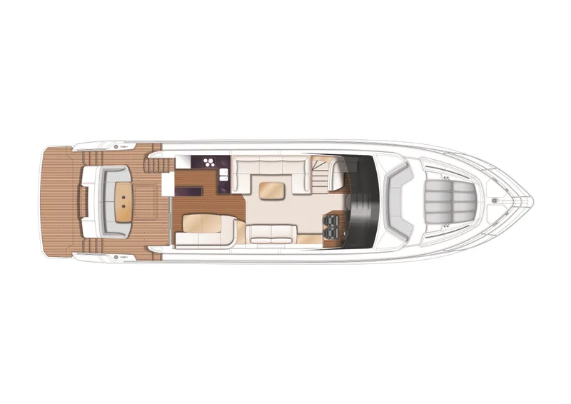 Slide: The Image of Princess Flybridge 68 Motor Yacht 2015 - 34