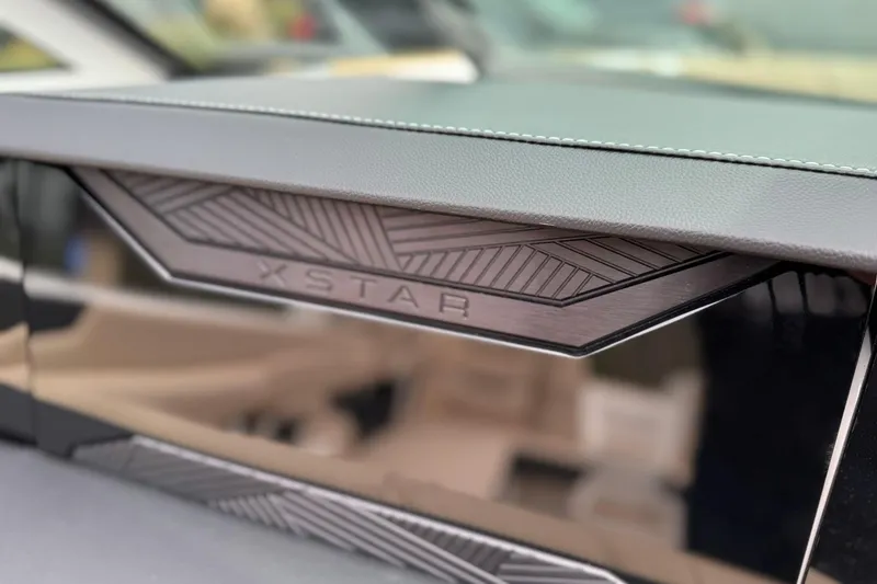 Slide: The Image of 2025 MasterCraft XStar 23 interior detail with sleek design and modern finish. - 19